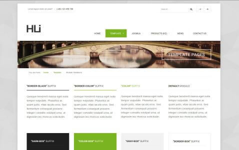 Joomla Firmen Webseite