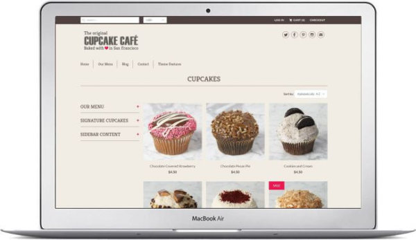 Shopify Theme for Bakery
