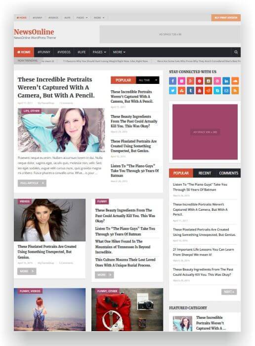 WordPress News Magazine