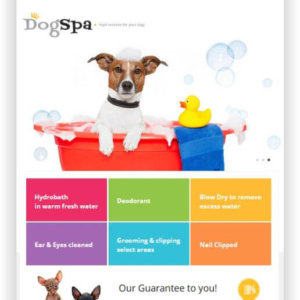 Dog Spa Website Template