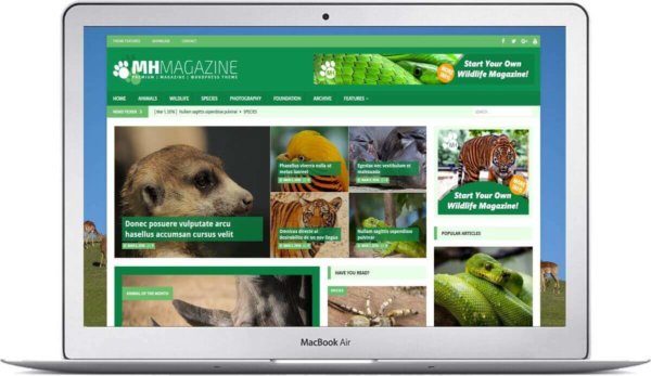 WordPress Wildlife Magazine