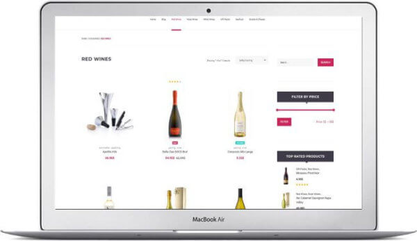 WooCommerce Online Wine Store