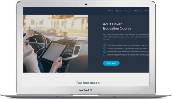 WordPress Driving School Theme